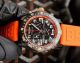 Swiss Replica Breitling Endurance Pro Watch Black Chronograph Dial Orange Rubber Strap 44mm (1)_th.jpg